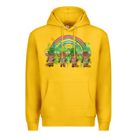 Lemon st patrick's day baby highland cow Premium Hoodie - MaliasSmallBusiness