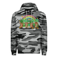 Slate Camo st patrick's day baby highland cow Premium Hoodie - MaliasSmallBusiness