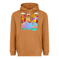 Meerkat custom name summer beach toys Heavyweight Hoodie - JahusDesignShop
