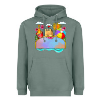 Sage custom name summer beach toys Heavyweight Hoodie - JahusDesignShop