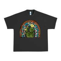 Pigment Black cactus gemstone rainbow Urban Heavy Tee - Artiststas