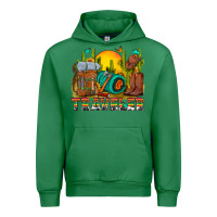 Emerald western traveler cowboy Urban Hoodie - NancyCooperArtShop