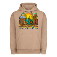 Pigment Burro western traveler cowboy Urban Hoodie - NancyCooperArtShop