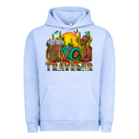 Pigment Grape Ice western traveler cowboy Urban Hoodie - NancyCooperArtShop