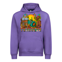 Tulip western traveler cowboy Urban Hoodie - NancyCooperArtShop