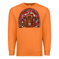 Carrot valentines red angus rainbow Premium Sweatshirt - JahusDesignShop