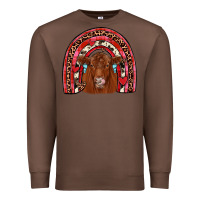 Chestnut valentines red angus rainbow Premium Sweatshirt - JahusDesignShop