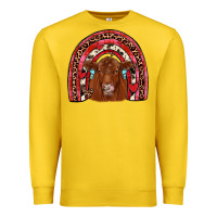 Lemon valentines red angus rainbow Premium Sweatshirt - JahusDesignShop