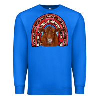 True Royal valentines red angus rainbow Premium Sweatshirt - JahusDesignShop