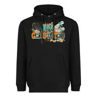 Black just graduated Heavyweight Hoodie - AdoDesignShop
