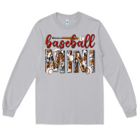 Moon Dust baseball mini with leopard Long Sleeve Tee - texasbilliewilder