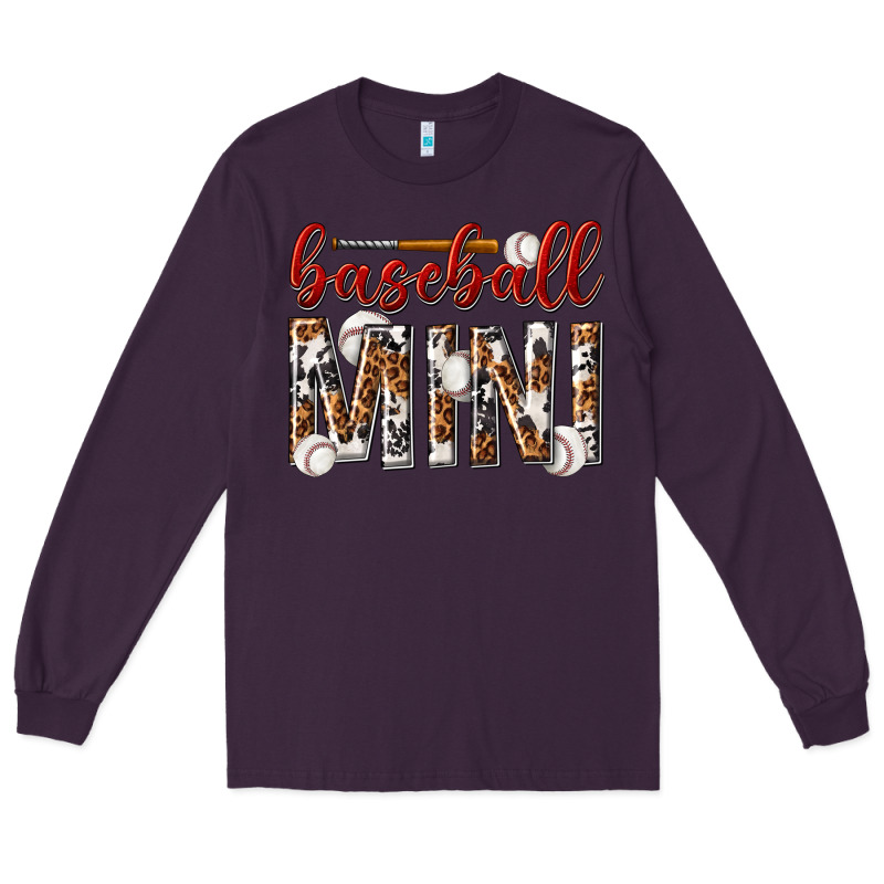Baseball Mini With Leopard Long Sleeve Tee by texasbilliewilder | Teevron