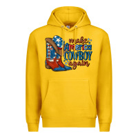 Lemon make america cowboy again Premium Hoodie - MaliasSmallBusiness