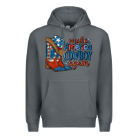 Rock make america cowboy again Premium Hoodie - MaliasSmallBusiness
