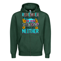 Sports Green remember when i asked for your opinion Zipper Hoodie - Zillion Design Studio