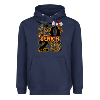 Navy gold senıor 2023 Heavyweight Hoodie - AdoDesignShop