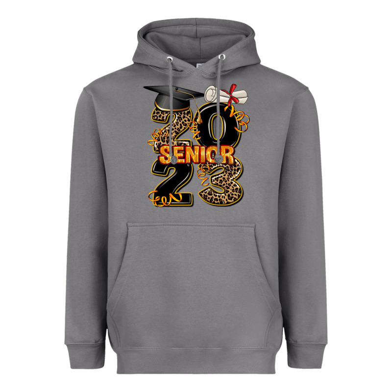 Gold Senıor 2023 Heavyweight Hoodie by AdoDesignShop | Teevron
