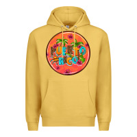 Antique Gold puerto rico coasters Premium Hoodie - AdoDesignShop