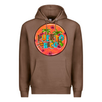 Chestnut puerto rico coasters Premium Hoodie - AdoDesignShop