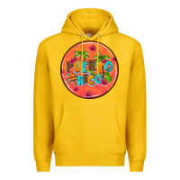 Lemon puerto rico coasters Premium Hoodie - AdoDesignShop