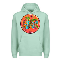 Seafoam puerto rico coasters Premium Hoodie - AdoDesignShop