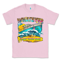 Bubblegum Pink whatever float your boat Classic Tee - texasbilliewilder