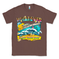 Chestnut whatever float your boat Classic Tee - texasbilliewilder