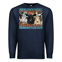 Navy black angus Simmental charolais Premium Sweatshirt - JahusDesignShop