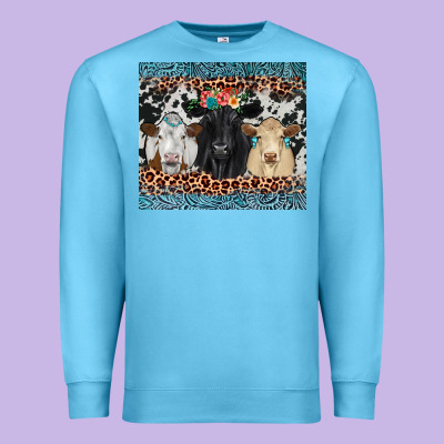Black Angus Simmental Charolais Premium Sweatshirt Designed By Jahusdesignshop