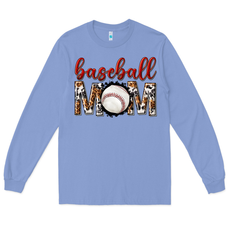 Baseball Mom Long Sleeve Tee by texasbilliewilder | Teevron