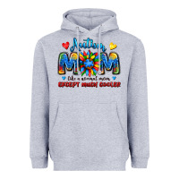 Heather Grey autism mom like a normal mom except much cooler Heavyweight Hoodie - JahusDesignShop