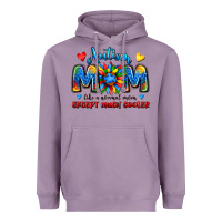 Lavender autism mom like a normal mom except much cooler Heavyweight Hoodie - JahusDesignShop