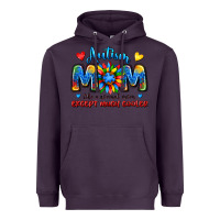 Plum autism mom like a normal mom except much cooler Heavyweight Hoodie - JahusDesignShop