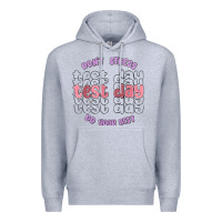 Heather Grey dont stress test day do your best Premium Hoodie - MaliasSmallBusiness