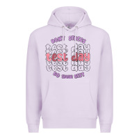 Lilac dont stress test day do your best Premium Hoodie - MaliasSmallBusiness