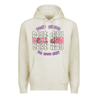 Oatmeal Heather dont stress test day do your best Premium Hoodie - MaliasSmallBusiness
