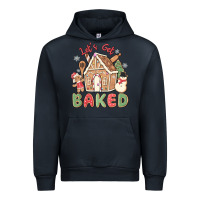 Navy let's get baked Urban Hoodie - MaliasSmallBusiness