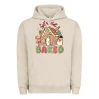Pigment French Oak let's get baked Urban Hoodie - MaliasSmallBusiness
