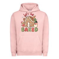 Pigment Salmon let's get baked Urban Hoodie - MaliasSmallBusiness