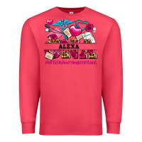 Cardinal costom name valentines day cna certified nursing Premium Sweatshirt - AdoDesignShop