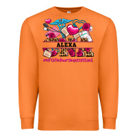Carrot costom name valentines day cna certified nursing Premium Sweatshirt - AdoDesignShop