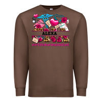 Chestnut costom name valentines day cna certified nursing Premium Sweatshirt - AdoDesignShop