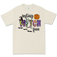 Bone Resting Witch Face Premium Tee - CowhideDigitalArt
