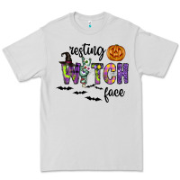 Dove Grey Resting Witch Face Premium Tee - CowhideDigitalArt