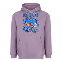 Lavender in april we wear blue Heavyweight Hoodie - JahusDesignShop