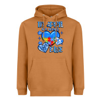 Meerkat in april we wear blue Heavyweight Hoodie - JahusDesignShop