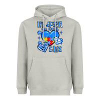 Moon Dust in april we wear blue Heavyweight Hoodie - JahusDesignShop