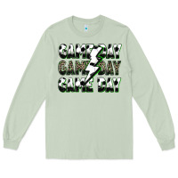 Matcha game day game day soccer lightning bolt Long Sleeve Tee - Zillion Design Studio