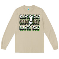 Mushroom game day game day soccer lightning bolt Long Sleeve Tee - Zillion Design Studio