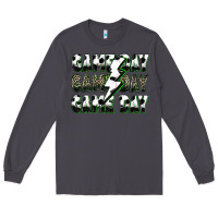 Smoke game day game day soccer lightning bolt Long Sleeve Tee - Zillion Design Studio